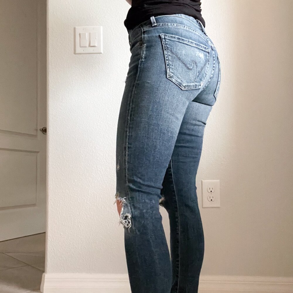 Citizens of Humanity Ava Low Rise Skinny Jeans (Size 25) - Picture 7 of 14